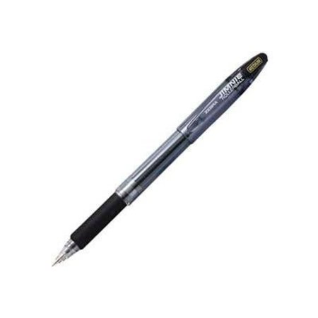 ZEBRA PEN Zebra Jimnie Gel Rollerball Pen, Medium, 0.7mm, Black Ink, Dozen 44110